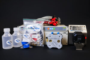 Complete Redox-Flow Battery Setup