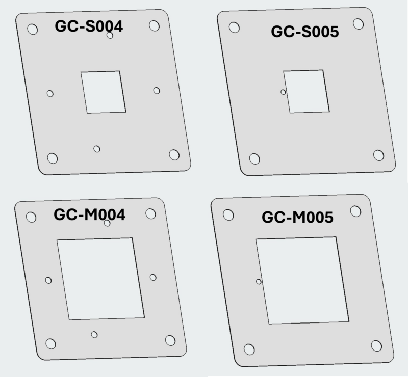 Cover Gaskets for X-Cell with reference electrode (flat current collectors)