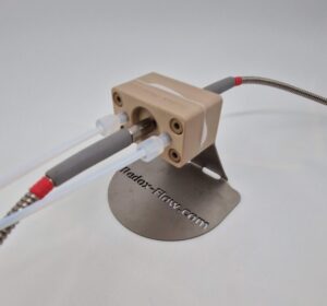 UV/VIS fiber optical flow cell