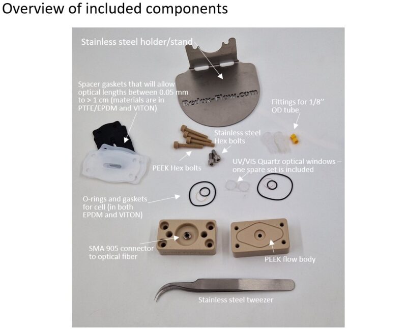 UV/VIS fiber optical flow cell - Image 4