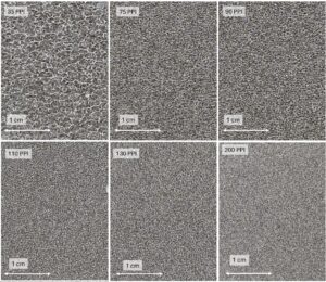 Nickel Foam Electrodes
