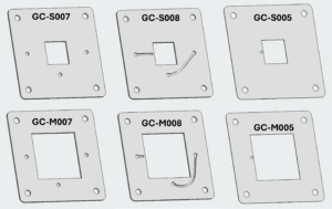 Gaskets for X-Cell with reference electrode (Flow field currrent collectors)