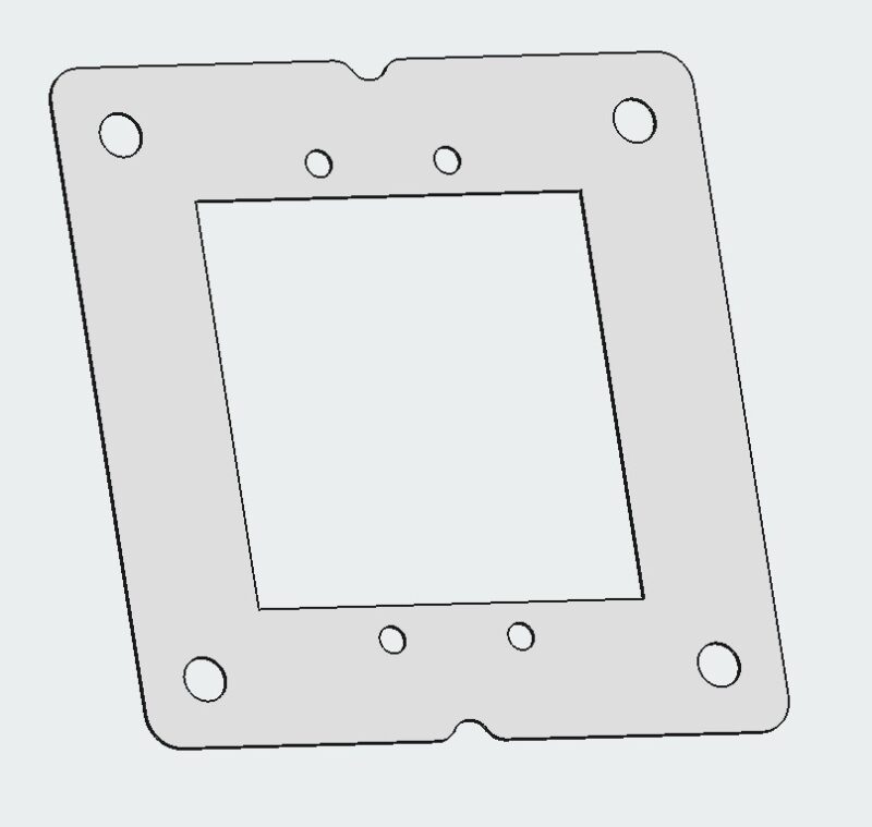 Porous Separator Sealing Gasket for X-Stack