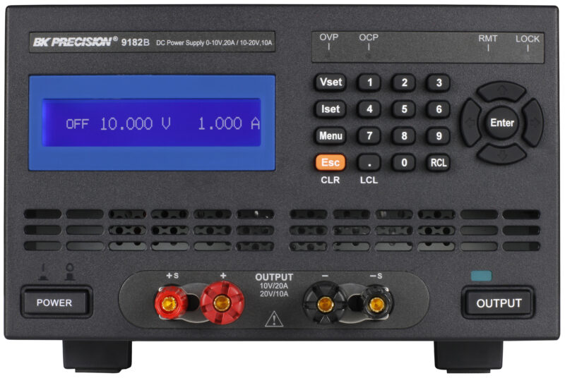 B&K Precision Programmable DC Power Supply 0-10V, 20A / 10-20V, 10A - Image 4