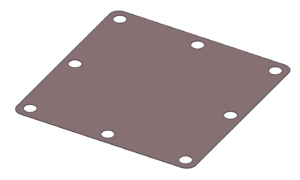 PTFE sheet adhesive - 70 mikron, for temperature control unit