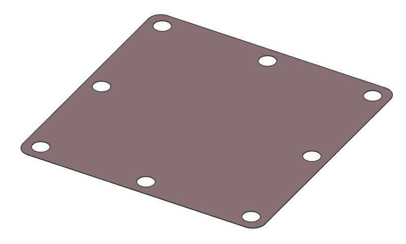 PTFE sheet adhesive - 70 mikron, for temperature control unit