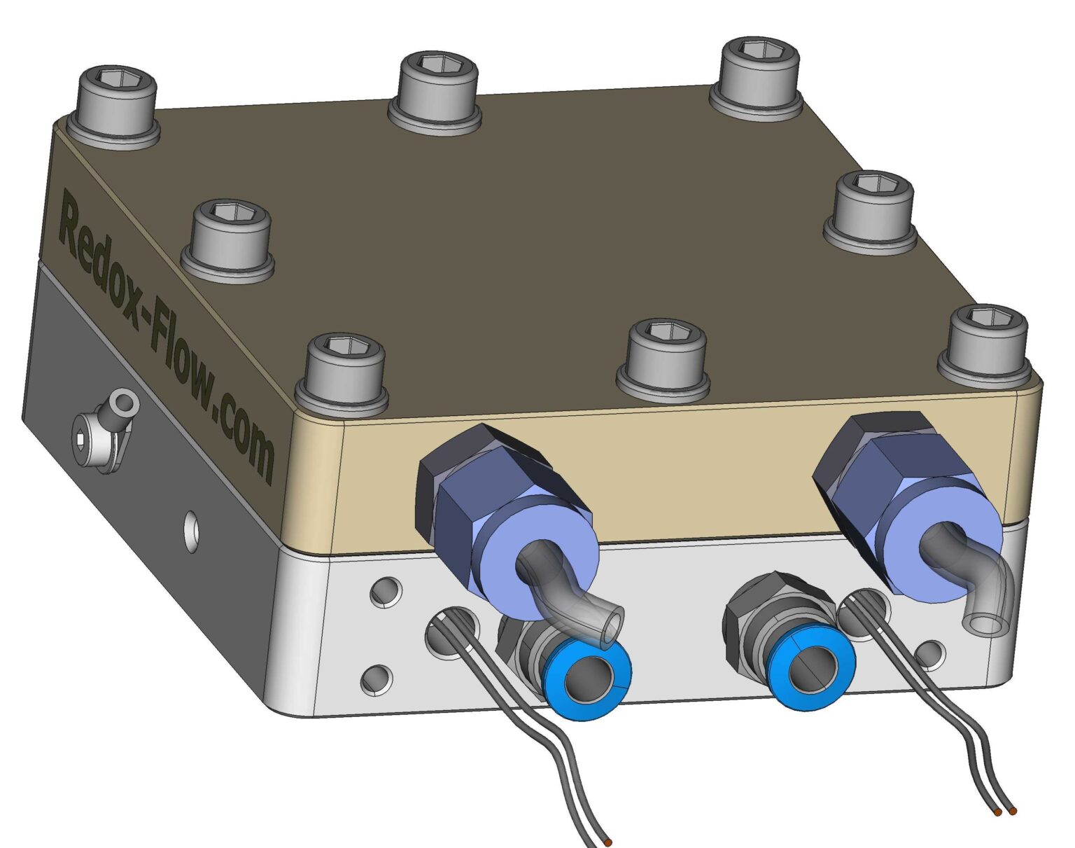 Single flow temperature control - Redox Flow