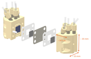 M-Cell Full Cell: 1 cm² Multipurpose Electrochemical Cell